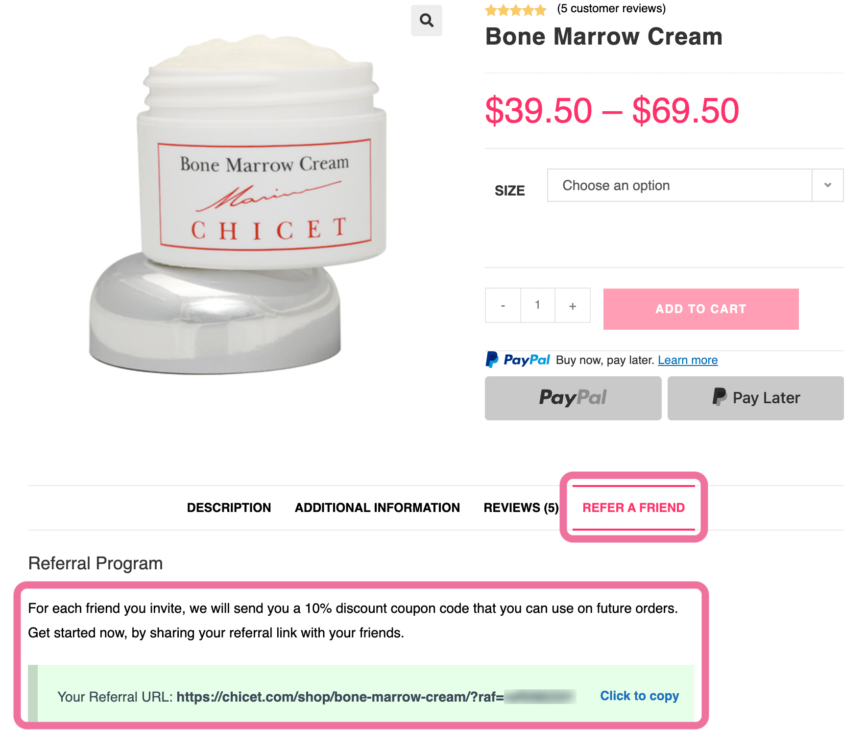 Individual Product - Refer a Friend